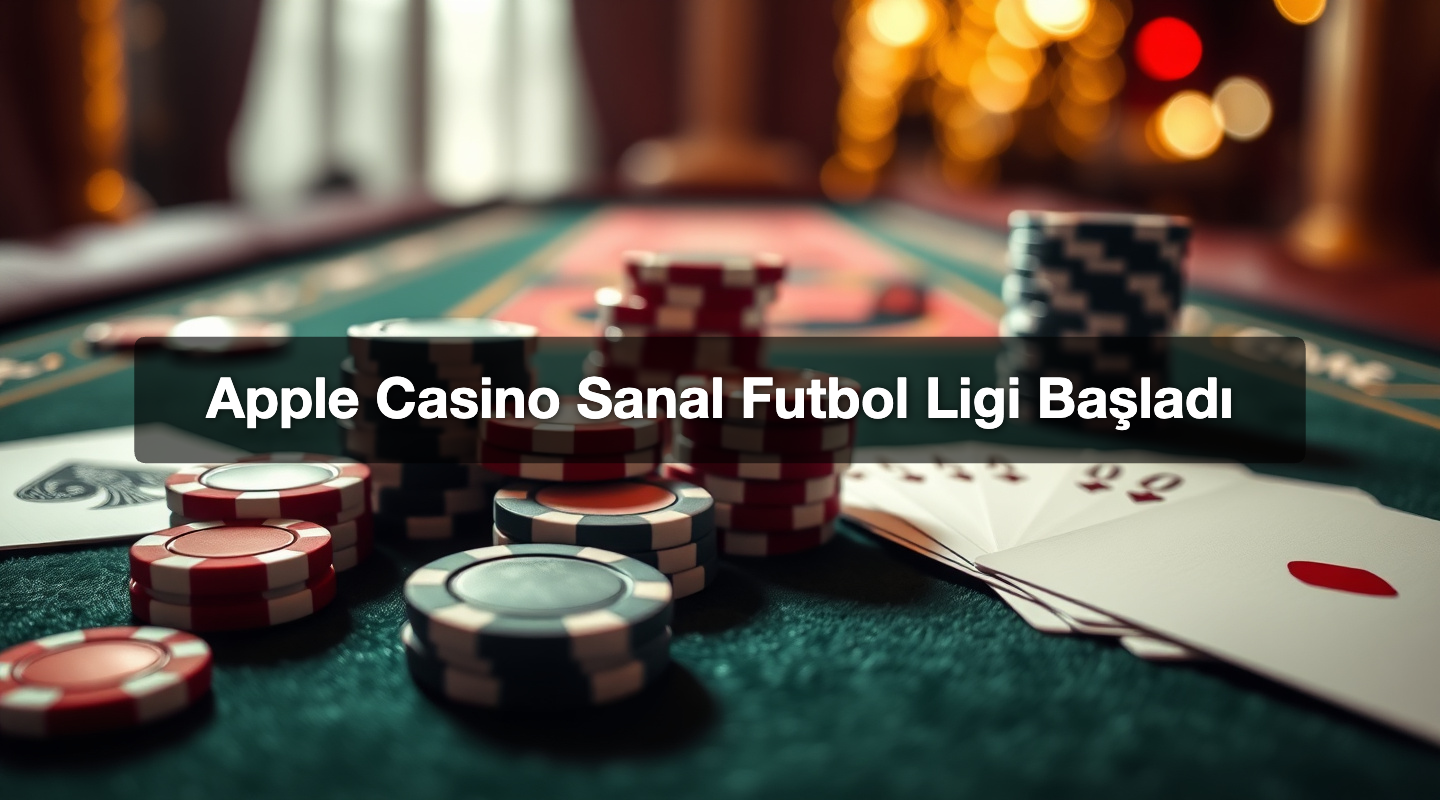 Apple Casino Sanal Futbol Ligi Başladı